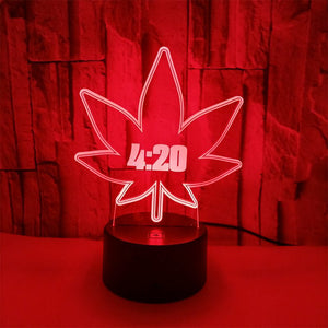Acrylic Holographic LED Night Lights