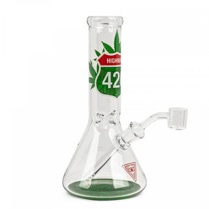 8.5" Highway 420 Glass Beaker Rig