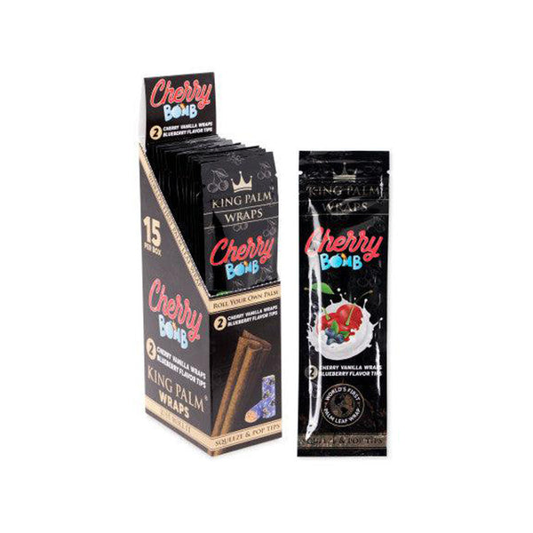 King Palm - Flavoured Blunt Wraps - Cherry Bomb