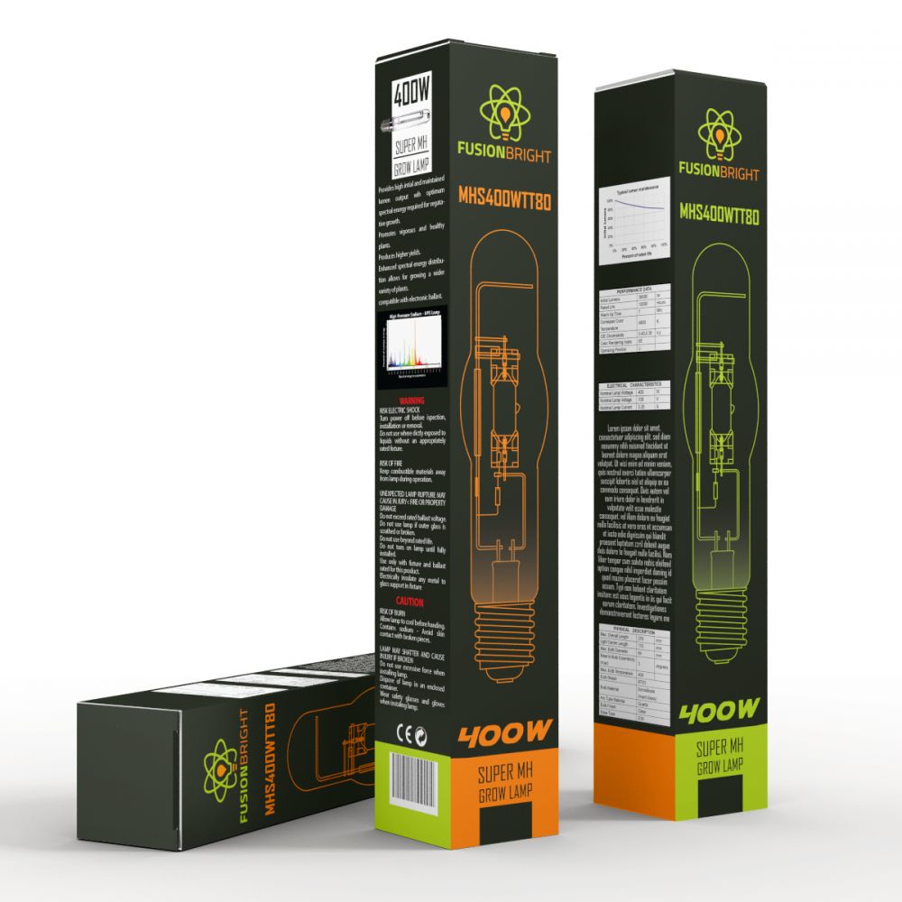 Fusion Bright 400W MH Grow Lamp