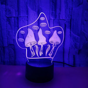 Acrylic Holographic LED Night Lights