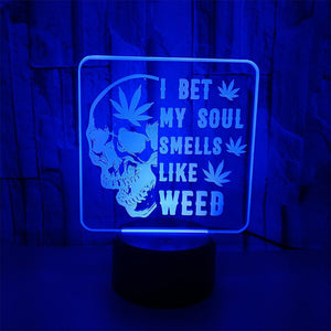 Acrylic Holographic LED Night Lights