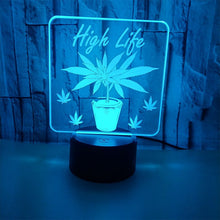 Acrylic Holographic LED Night Lights