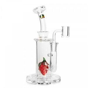 7" iRie Glass Strawberry Rig