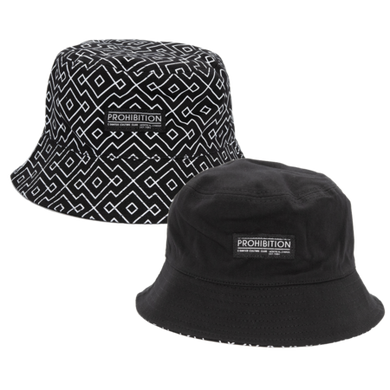 PROHIBITION Reversible Bucket Hats