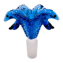 14mm Male Twin Cobra Glass Bowl