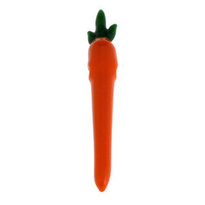 4" Glass Carrot Dabber Pendant