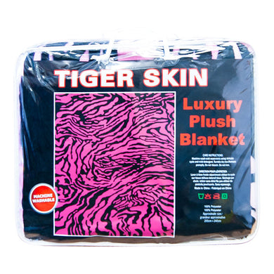 Tiger Skin Queen Sized Blanket