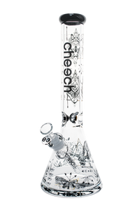 15" 12mm Base Cheech Glass Spirit Animal Beaker Bong