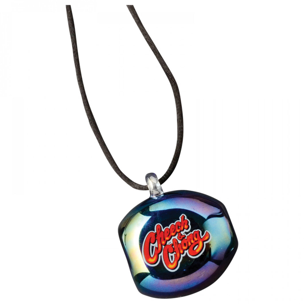 Not-A-Pipe Pendant Smoke Stone W/Necklace