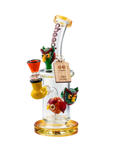 10" Cheech Glass Owl Bong