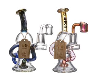 6.5" Cheech Glass Fumed Recycler Rig