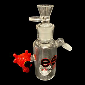 Cheech Pierced Heart Showerhead Ashcatcher 14mm-19mm 45°