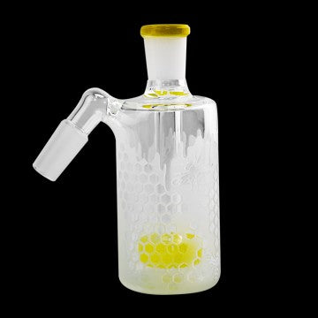 Cheech Honeycomb Bee Showerhead Ashcatcher 14mm 45°