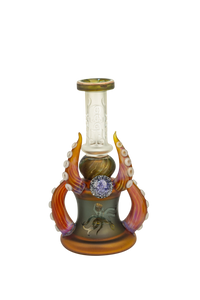 8" Cheech Glass Octopus Bong