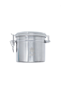 Nice Glass - Stainless Metal Canister - Wide
