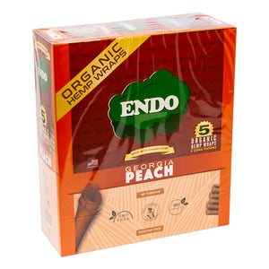 Endo Georgia Peach Organic Hemp Wraps
