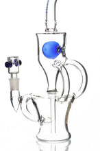 12" Gangster Glass Recycler Bong w/Sphere Splashguard