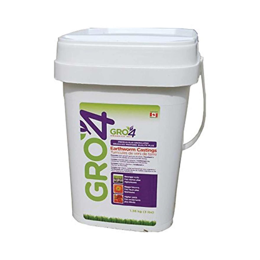 Gro4 Premium Granulated Earthworm Castings 1.36kg