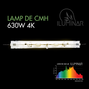 Iluminar 630W DE CMH 4K Grow Lamp