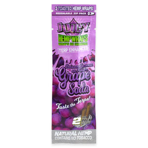 Juicy Jay Terp Enhanced Wraps - Grape Soda