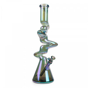 16" Redeyetek Metallic Terminator 4-arm Glass Zong