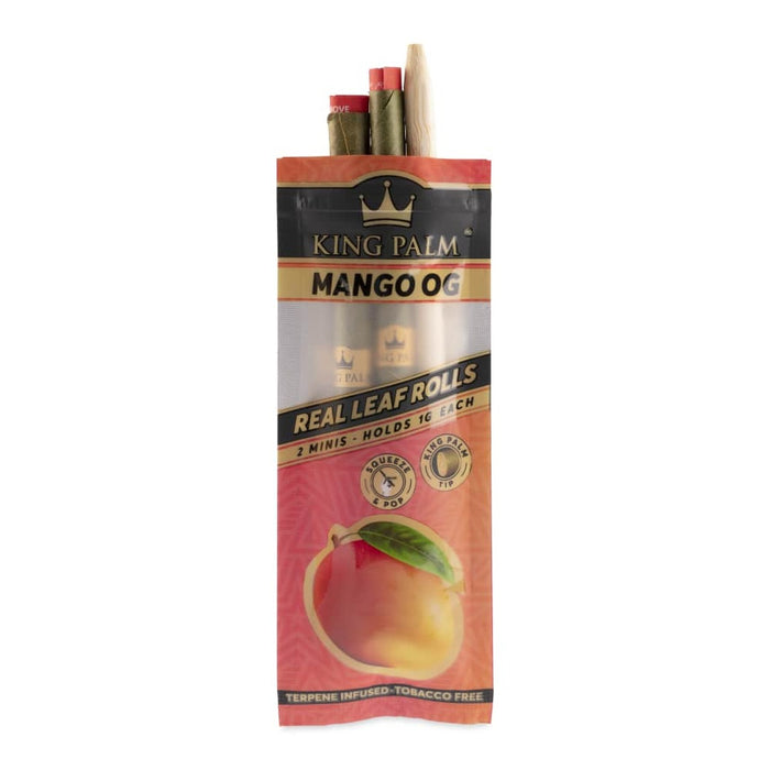 King Palm Pre-Roll Mini Mango OG (2pk)