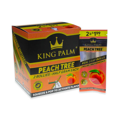 King Palm Pre-Roll Rollie Peach Tree (2pk)