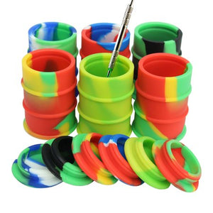 Silicone Drum Concentrate Containers