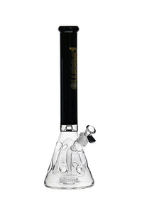 18" Showerhead to Swiss Perc Beaker