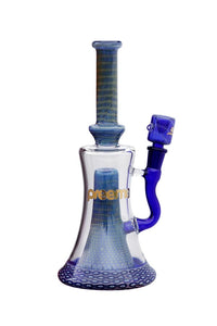 10" Glassworks Cone Showerhead Bubbler