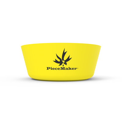 PieceMaker Silicone Munchie Bowl (Yellow)