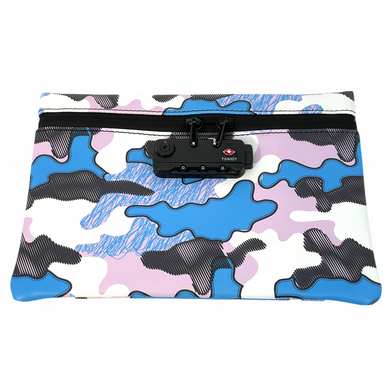 Locking Printed Smell Proof Zip Envelope - 9.6