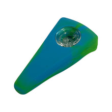 Pizza Silicone Hand Pipe with Glass Bowl