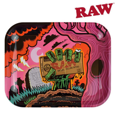 Large RAW Zombie Rolling Tray