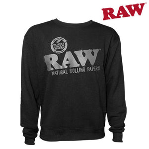RAW Crew Neck "Blackout" Sweater