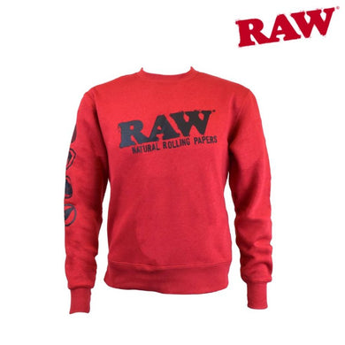 RAW Crew Neck Red Sweater
