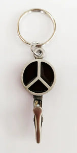 Peace Roach Clip Keychain