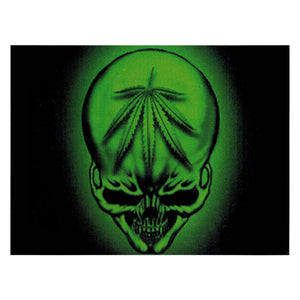 Skull Weed Flag