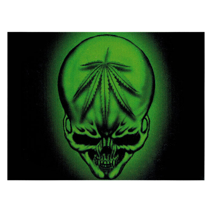 Skull Weed Flag