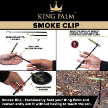 King Palm - Black Smoke Clip