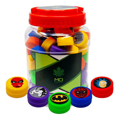 Assorted 5ml Silicone Containers
