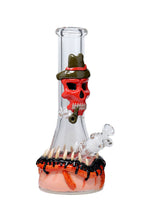 12.5" 3D-Wrap Red Skull Beaker