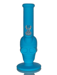 11" Gangster Silicone Skull Bong