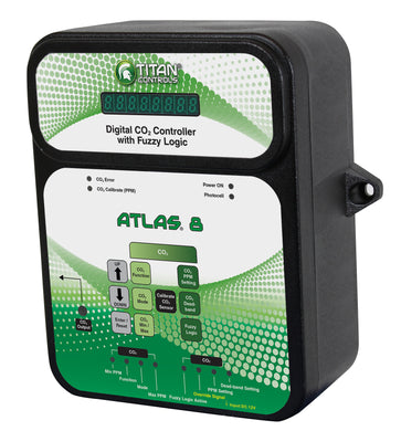 Titan Controls® Atlas® 8 - Digital CO2 Controller with Fuzzy Logic