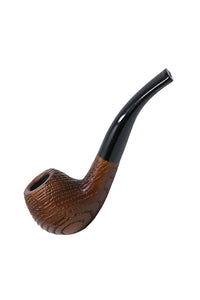 5.5" Sandblasted Apple Tobacco Pipe