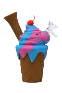 6" SIlicone Ice Cream Bong