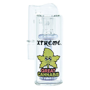 5" Xtreme Glass 14mm 90° "Great Cannabis" Showerhead Ashcatcher