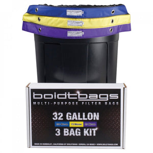 Boldtbags 32 Gallon 3 Filter Bag Kit