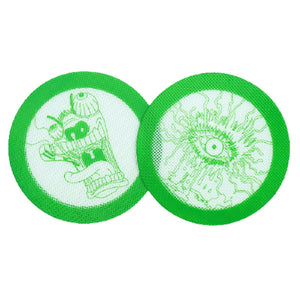 Cartoon Circle Silicone Dab Mat